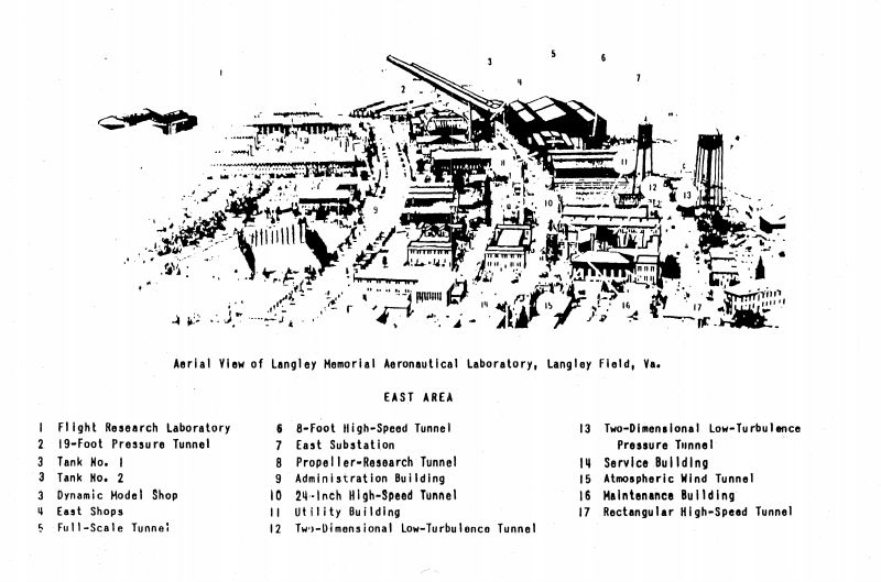 Aerial View of Langley Research Center